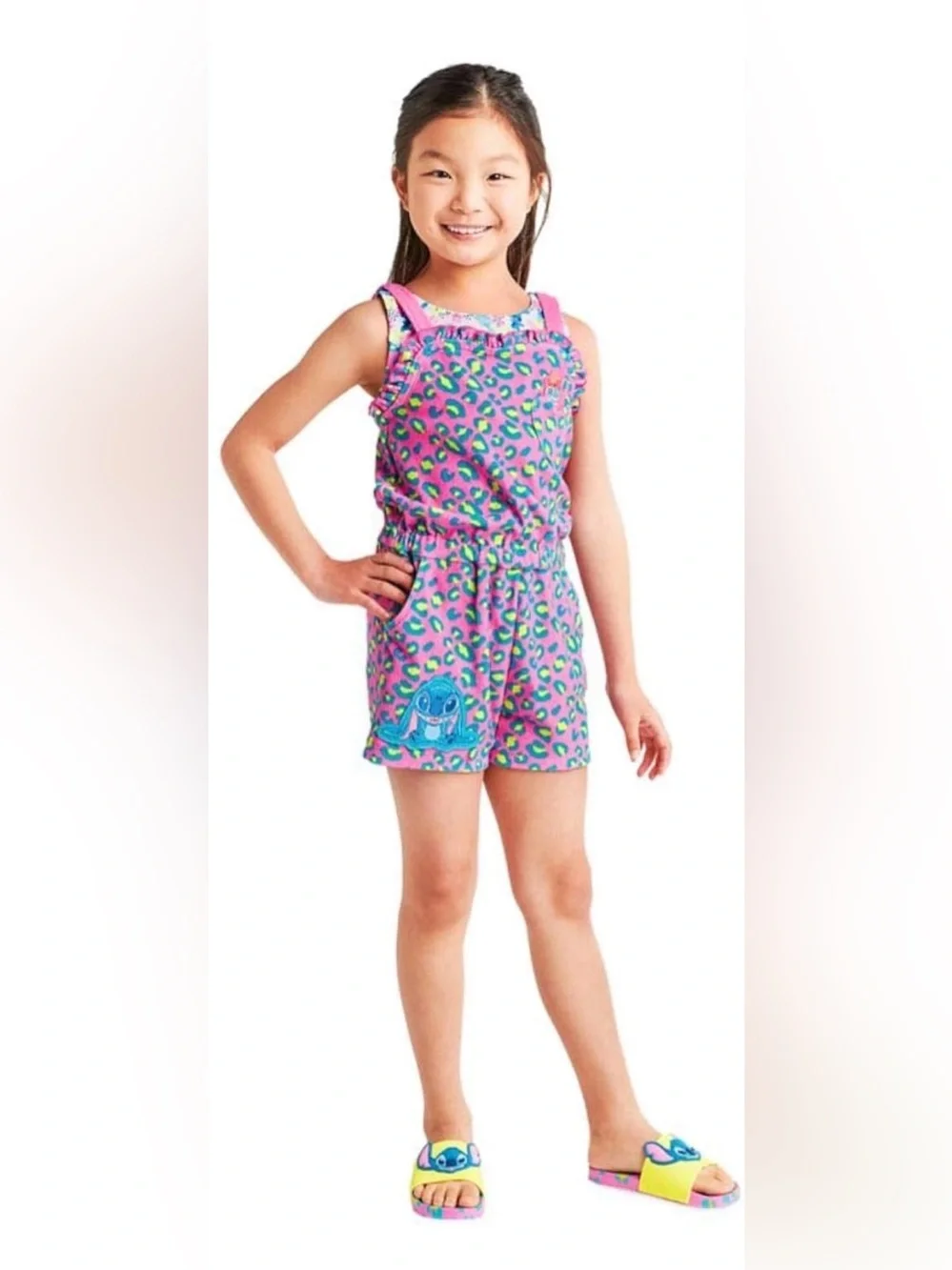 Disney Stitch Romper Cover-Up for Girls